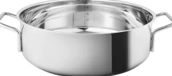 Stainless Steel Sautergryde 28 cm med 2 greb