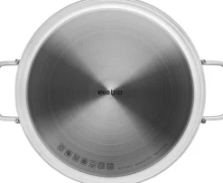 Stainless Steel Sautergryde 28 cm med 2 greb