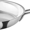 Stainless Steel Stegepande 24 cm steel base
