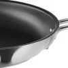 Stainless Steel Stegepande 24 cm med Slip-Let® belægning