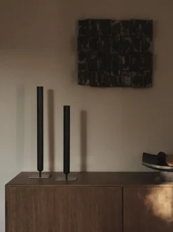Stance Vase, H50, Bronzed Brass