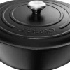 Stegegryde i støbejern 32 cm Matte Black