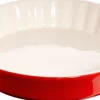 Stentøj Tærtefad 24 cm, Keramisk