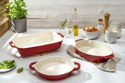 Stentøj Tærtefad 24 cm, Keramisk