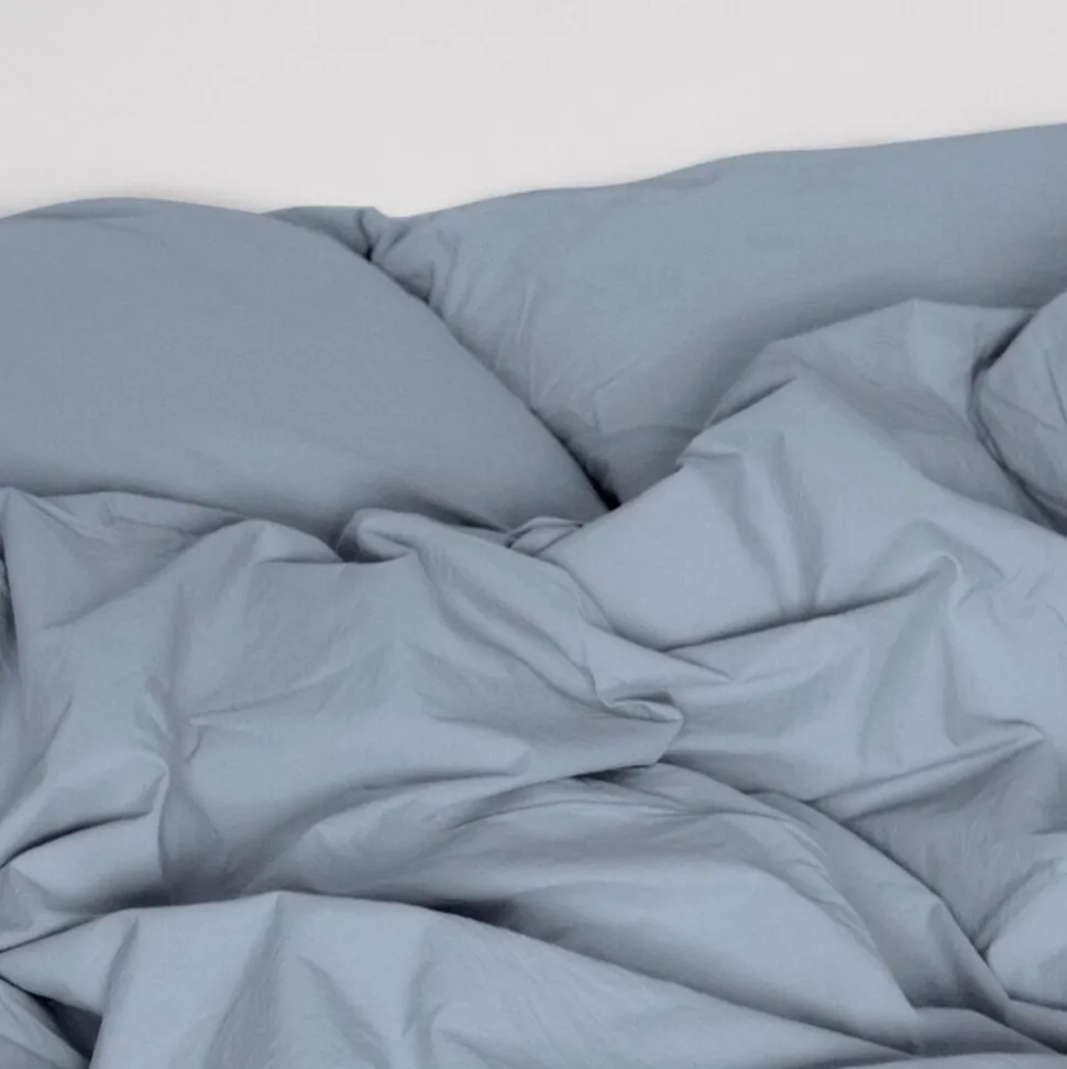 Stonewashed percale sengesæt
