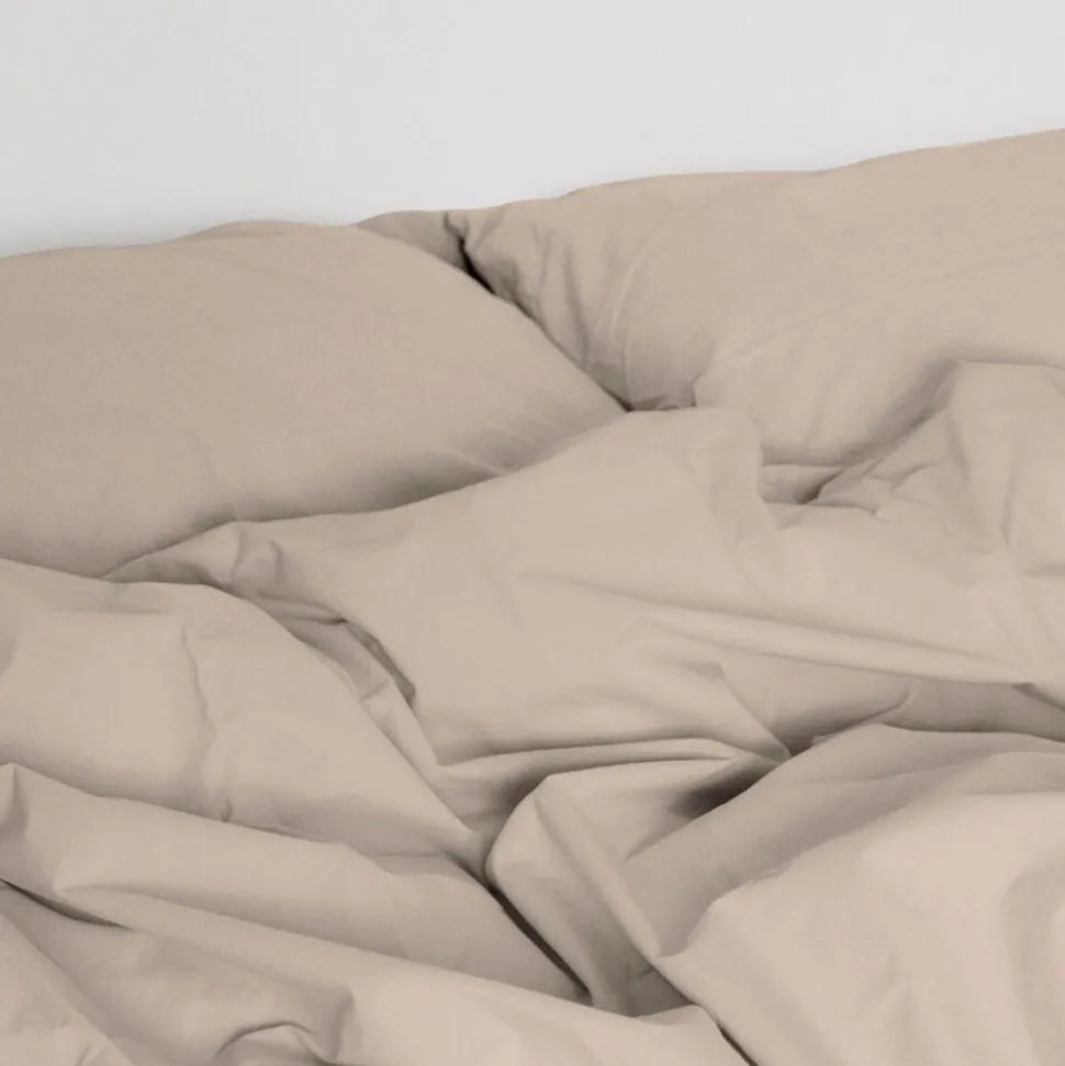 Stonewashed percale sengesæt