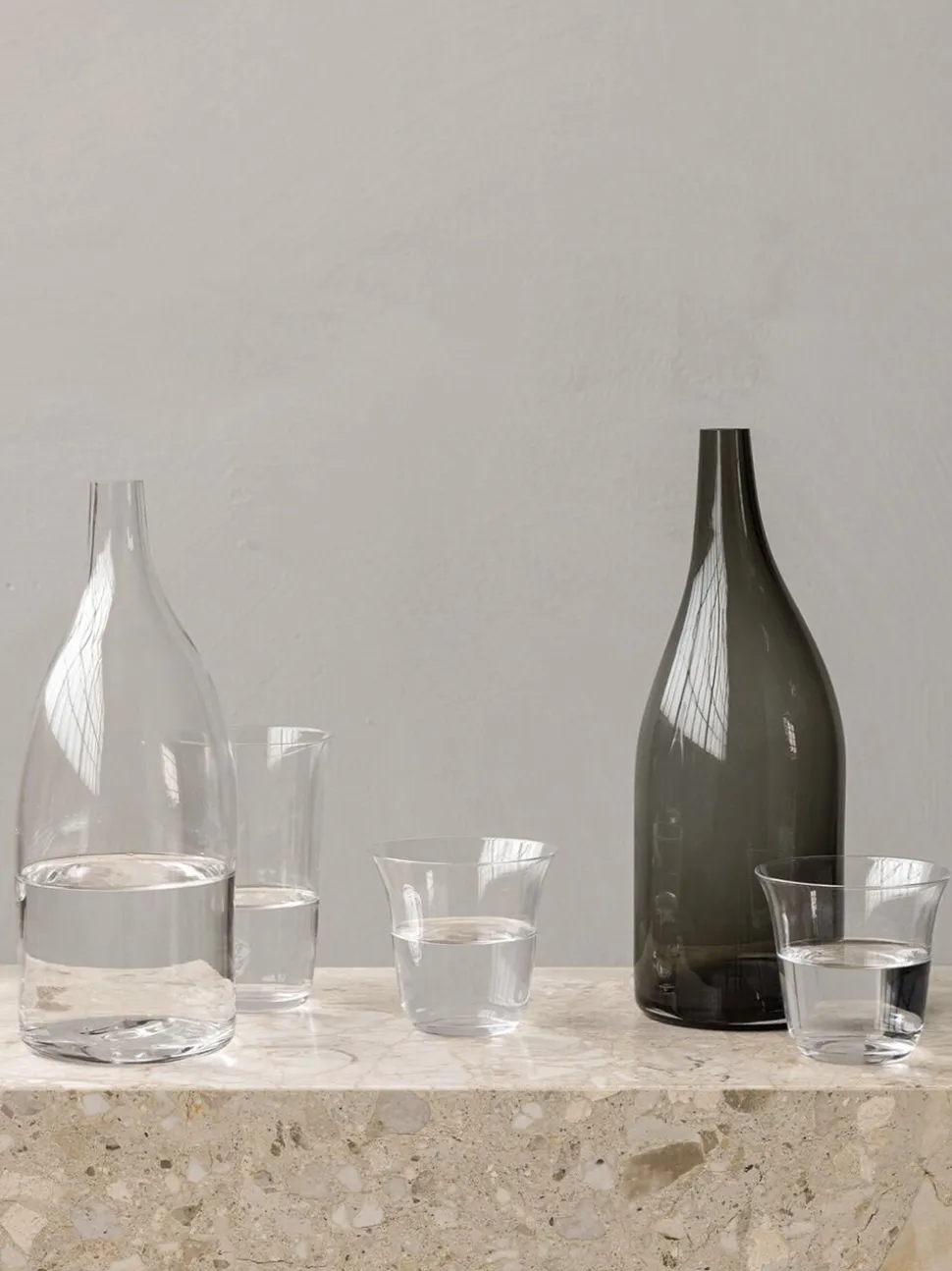 Strandgade Carafe, H26, Clear Glass