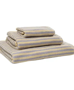 Stripe GOTS yellow/lavender