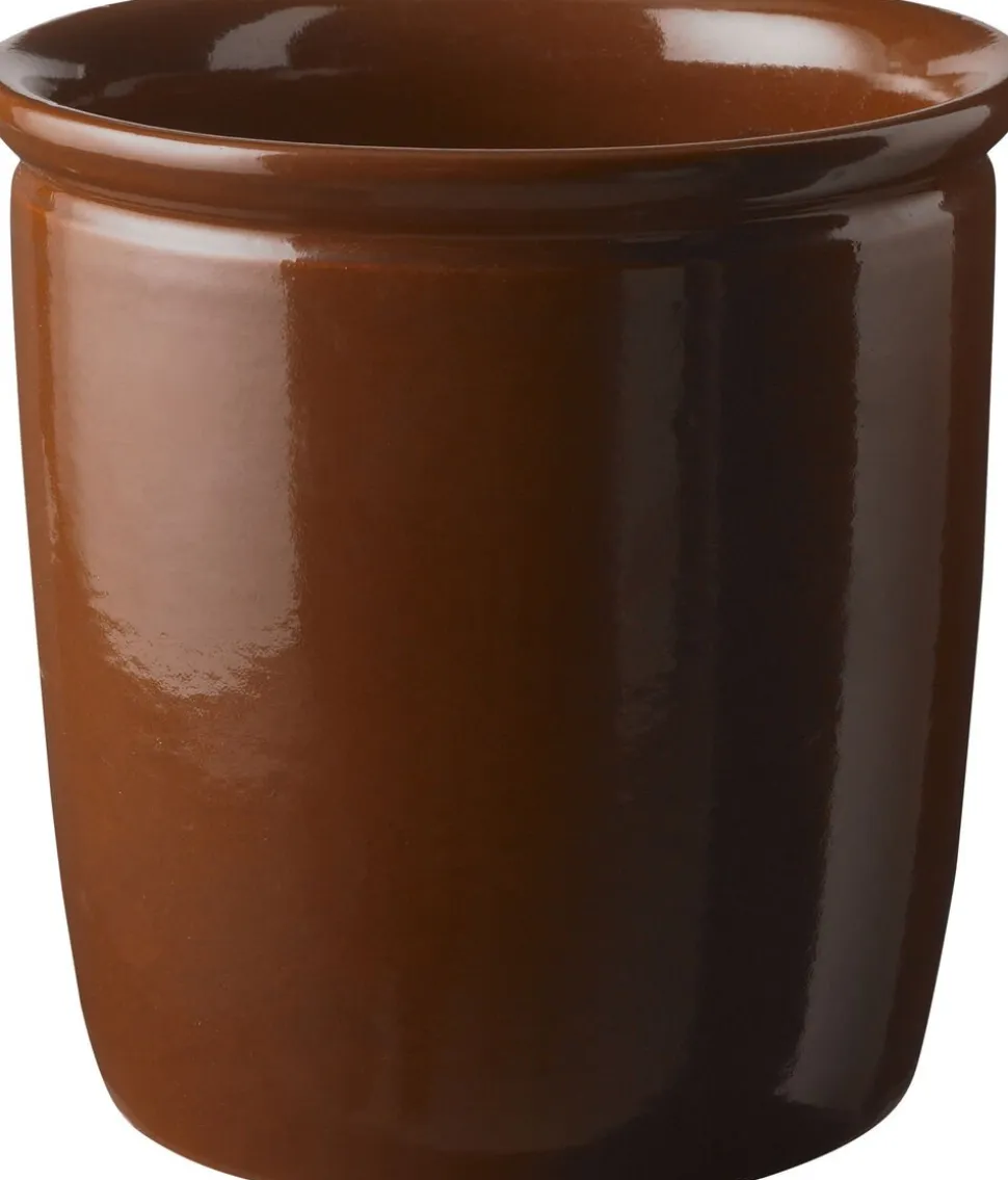 Syltekrukke, brun, 1 l