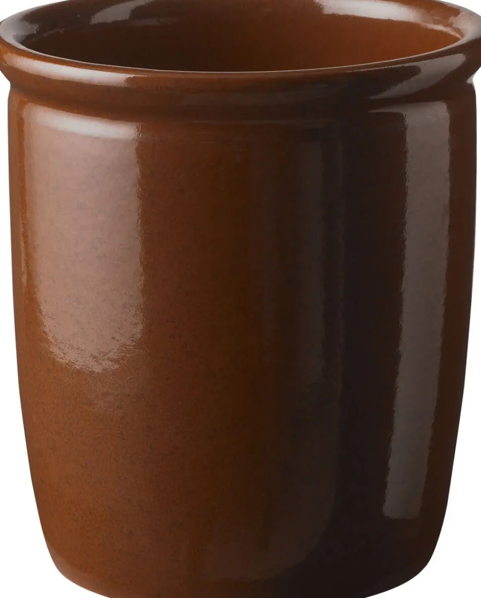 Syltekrukke, brun, 1 l