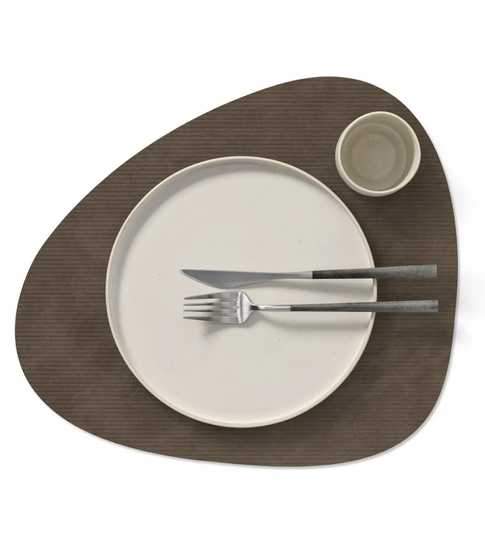 Table Mat Curve L Corduroy