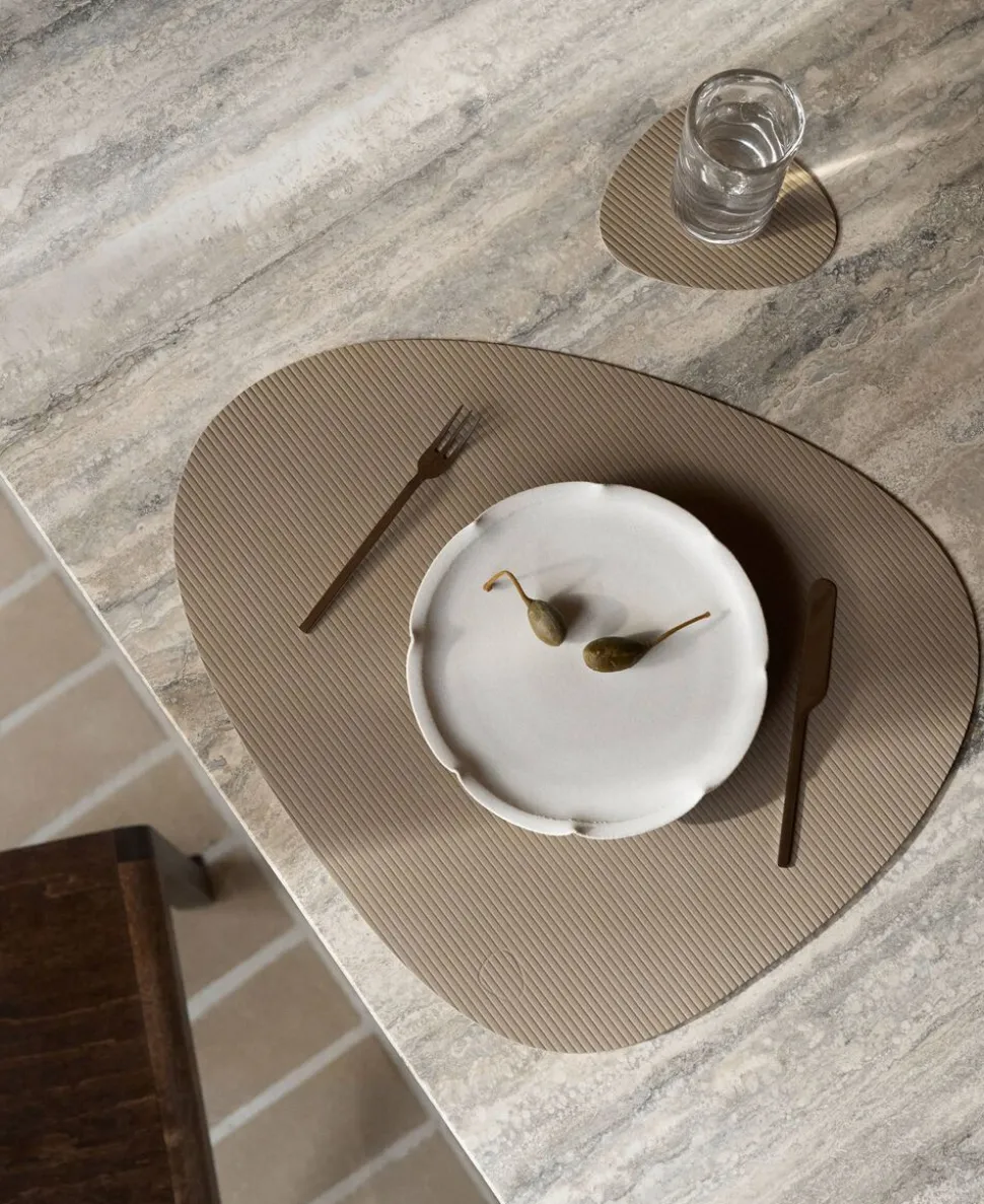 Table Mat Curve L Corduroy