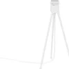 Table Tripod matt white H 36 cm