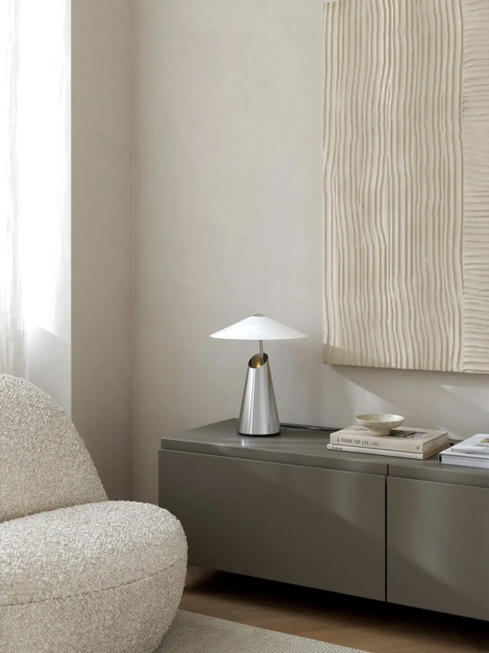 Taido | Bordlampe | Krom