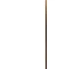 TAKAI FLOOR E27 BRUNISH BRASS BEIGE SHADE