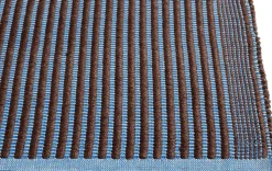 Tapis-140 x 200-Chestnut and blue