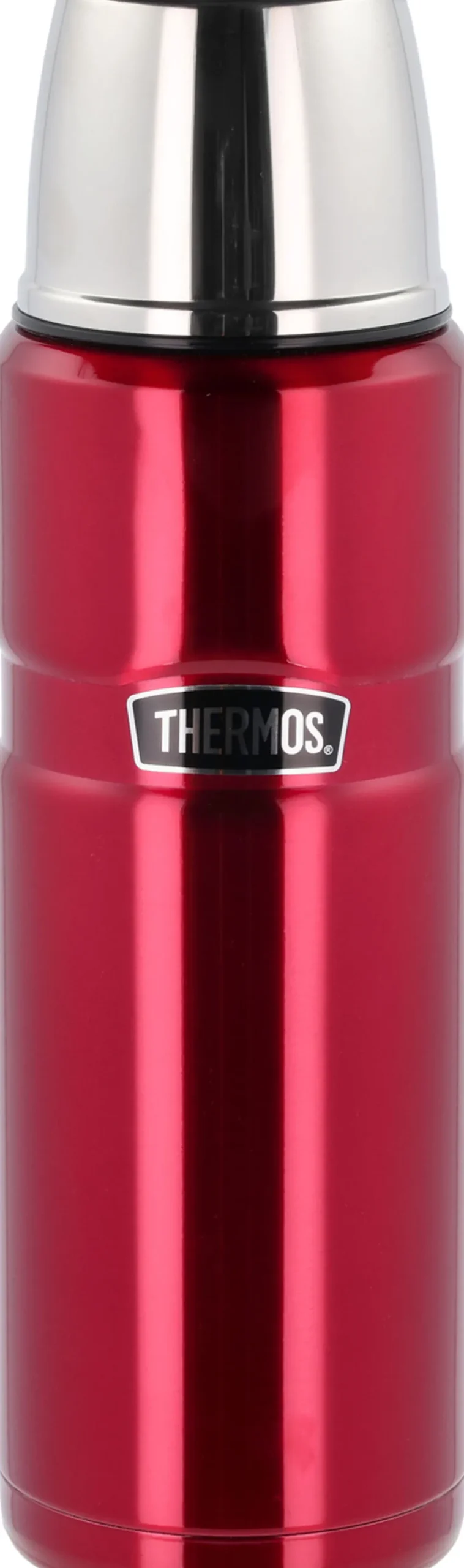 Termoflaske Stainless King 1,2 liter Mørk rød Rustfrit stål
