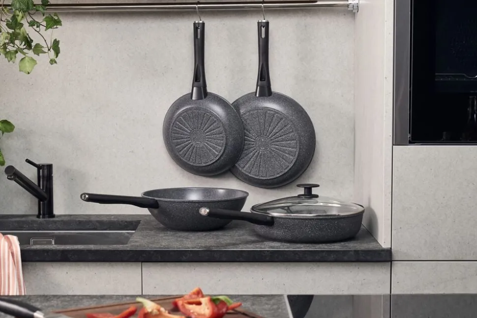 Terreno Plus Ceramic Sautepande, 28 cm, Aluminium, Titanium