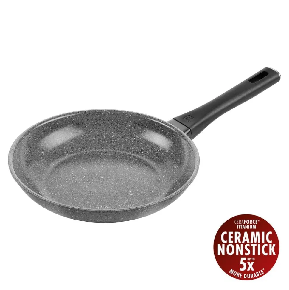 Terreno Plus Ceramic Stegepande, 24 cm, Aluminium, Titanium