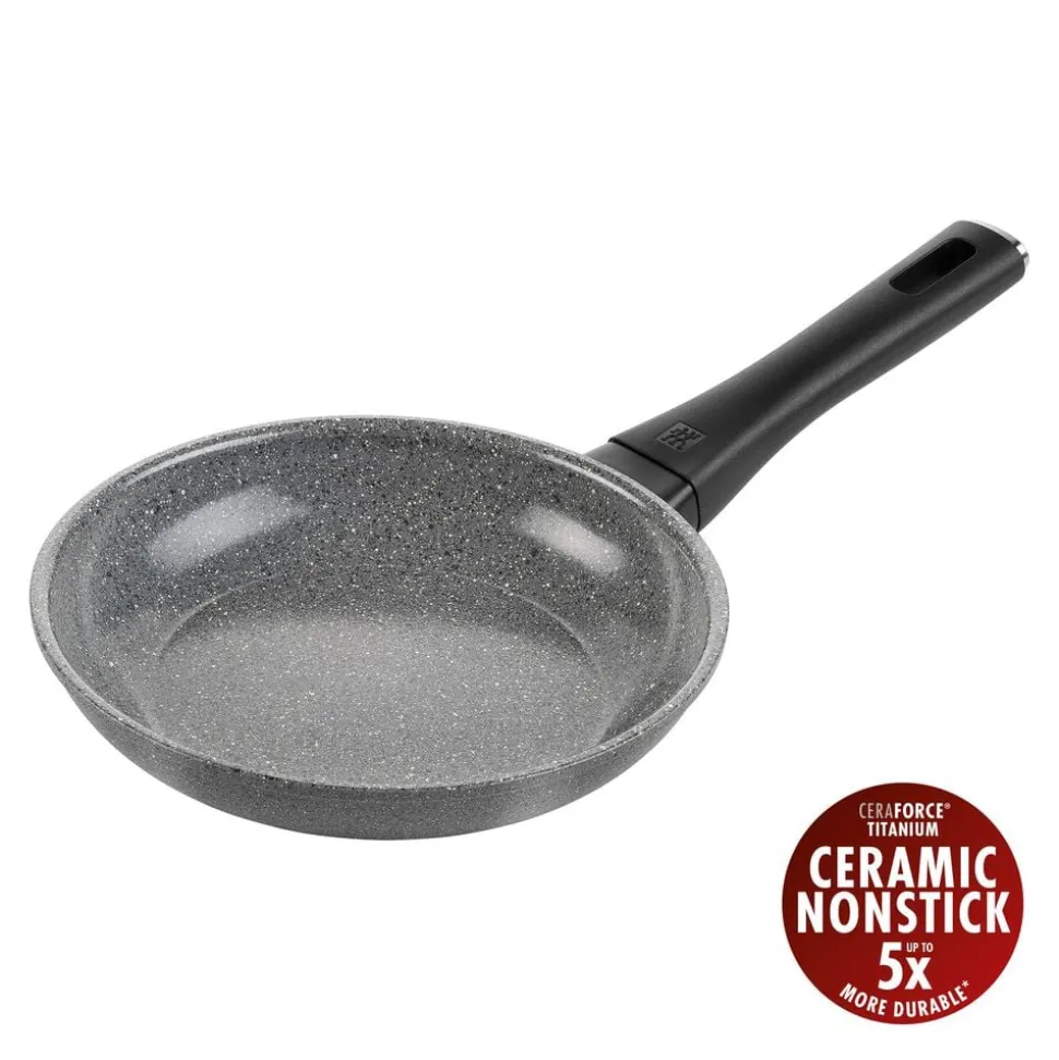 Terreno Plus Ceramic Stegepande, 20 cm, Aluminium, Titanium