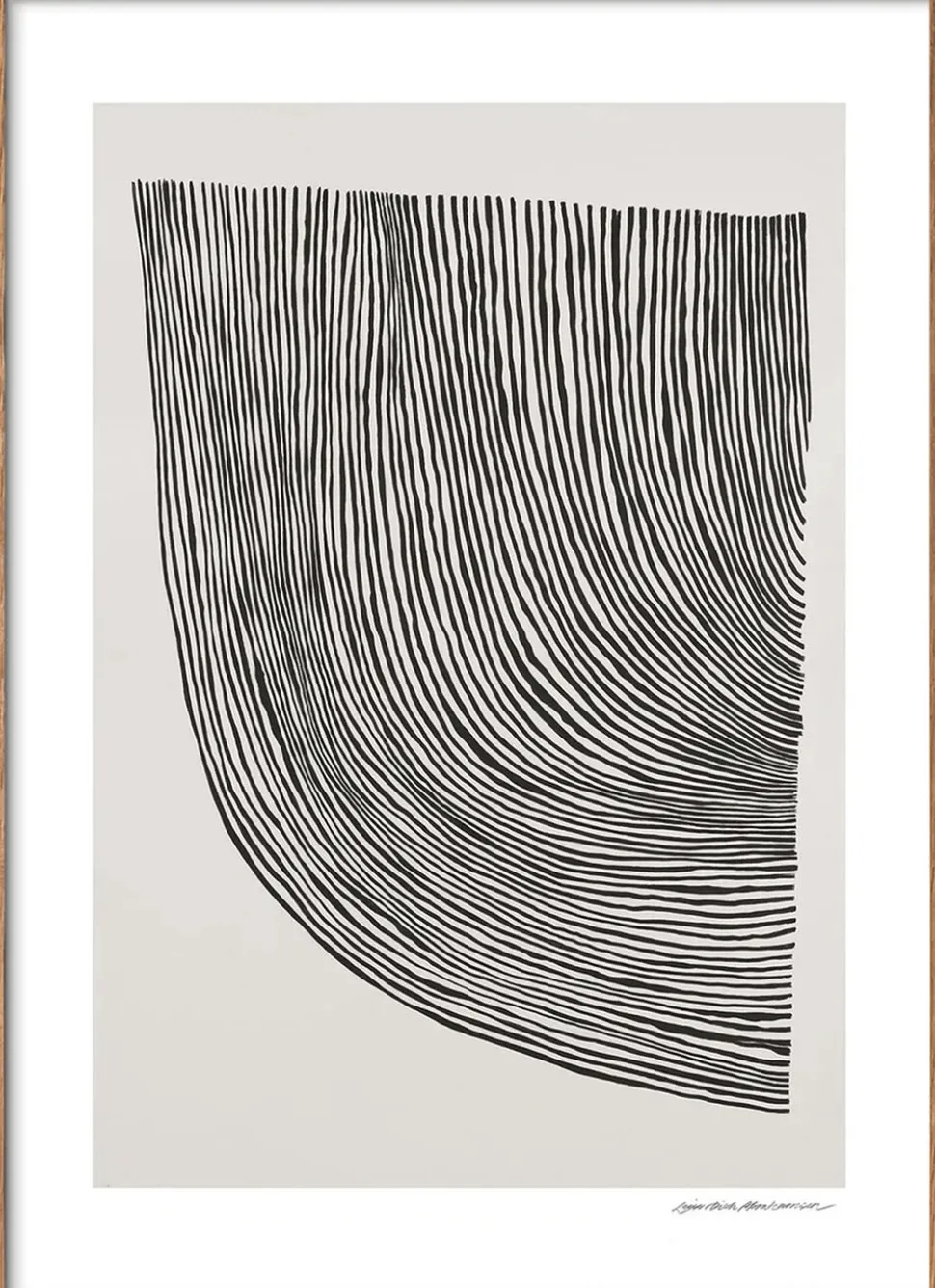The Poster Club - Curves Black 5070