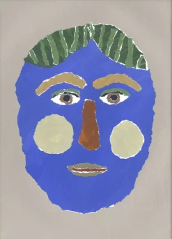 The Poster Club x Park Pardon - Green Hair Portrait