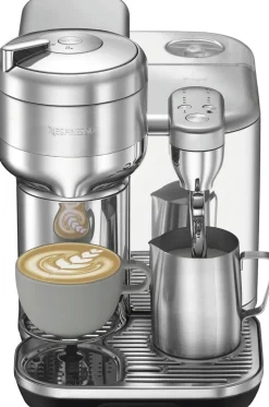 The Vertuo Creatista Brushed Stainless Steel
