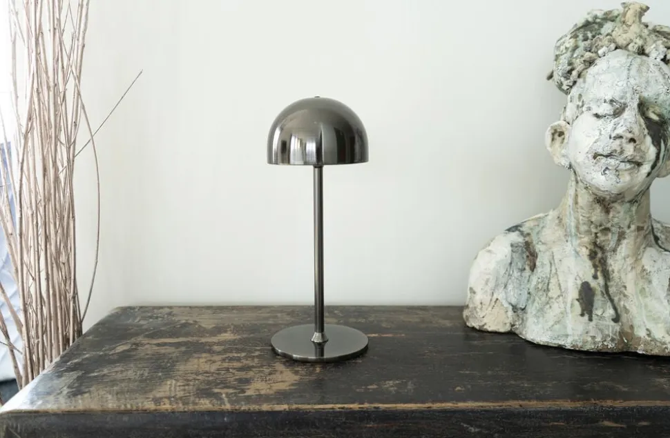 Tim Genopladelig H30cm, Sort Nikkel