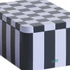 Tin Container-Small-Dark blue and l