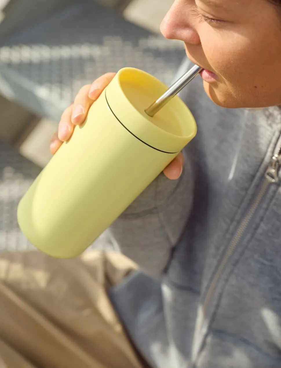 To Go Sip termokop med sugerør 0.4 l. Laevis