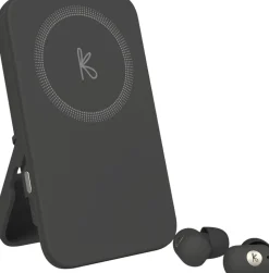 toCHARGE GO In-ear høretelefoner, trådløs opladning og powerbank