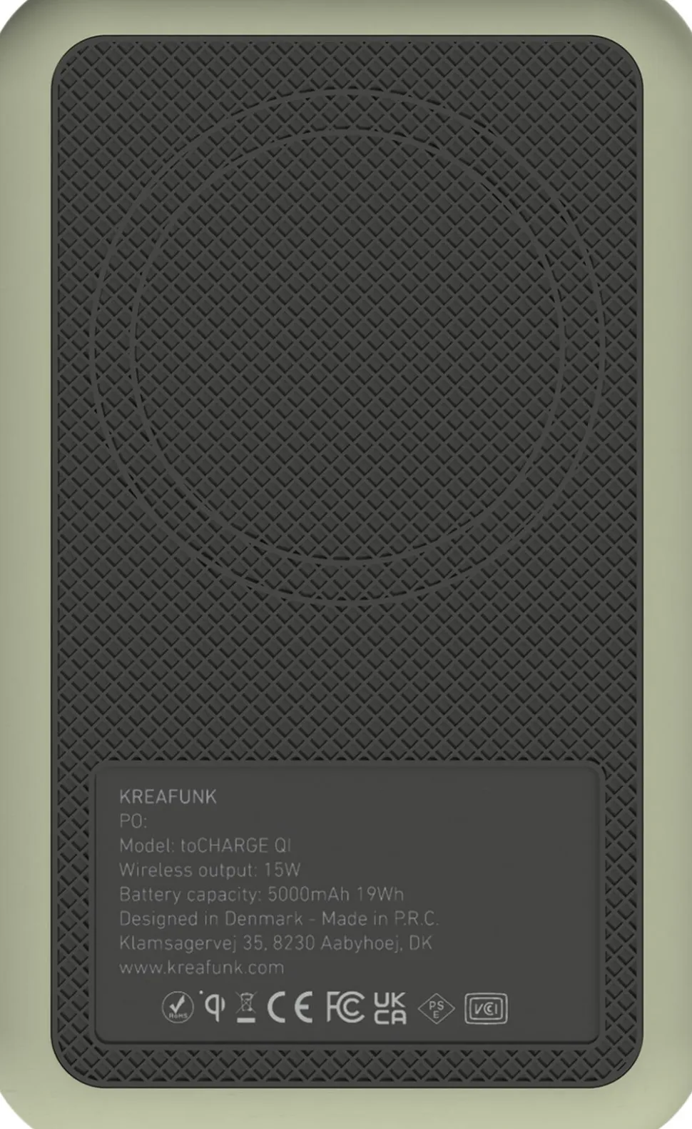 toCHARGE QI - Dusty Olive