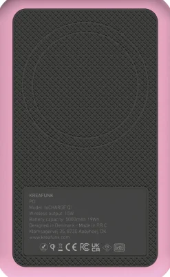 toCHARGE QI - Fresh Pink