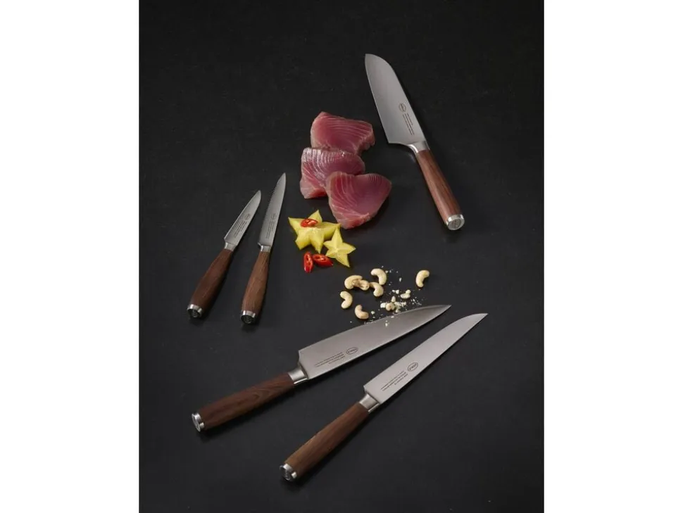 Tomatkniv Masterclass 13 cm Stål/Valnøddetræ