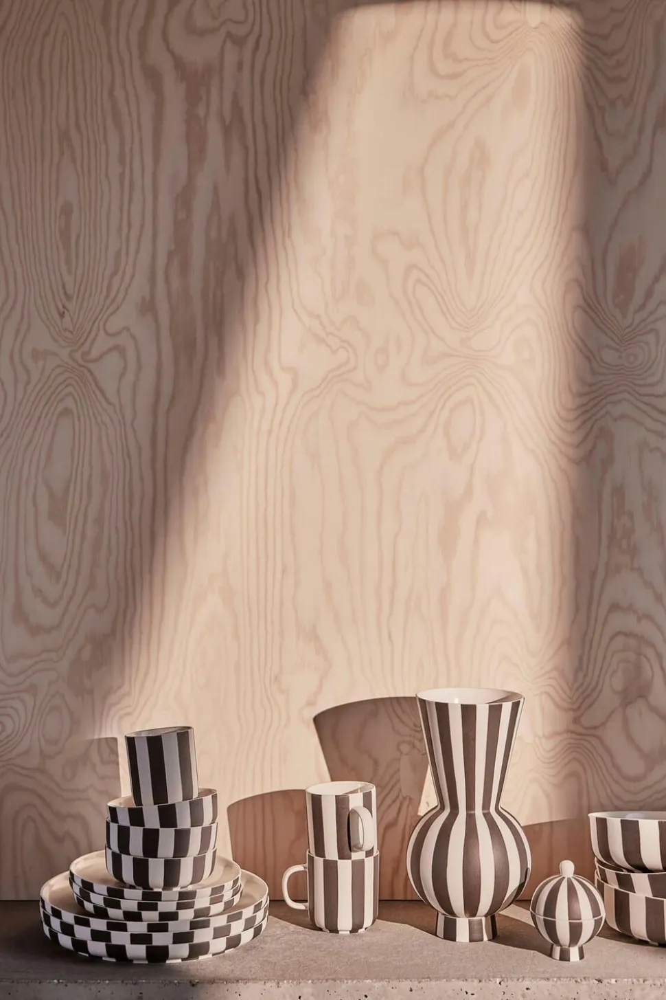 Toppu Vase - Rund