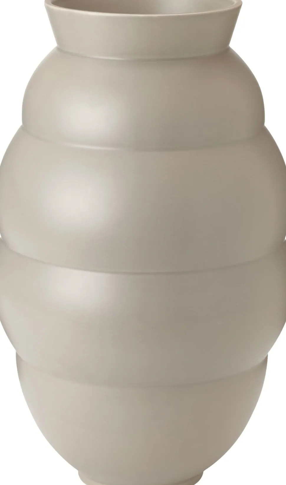 Tortus Archie vase No5 H 41. 5 cm light grey