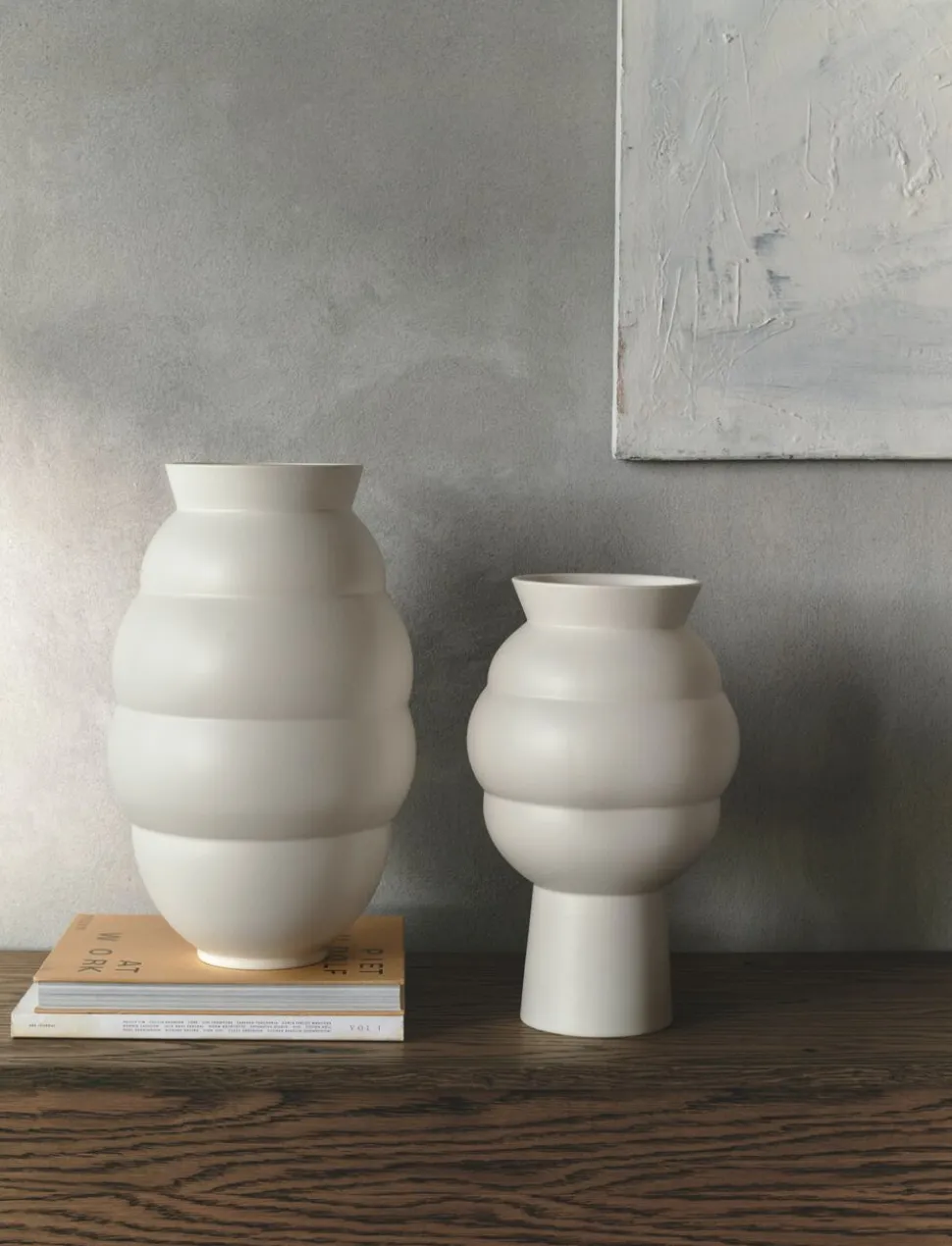 Tortus Archie vase No5 white