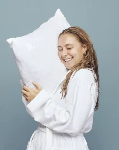 Towel Pillowcase, White 60x63/70cm