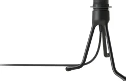 Tripod Base matt black H 18,6 cm