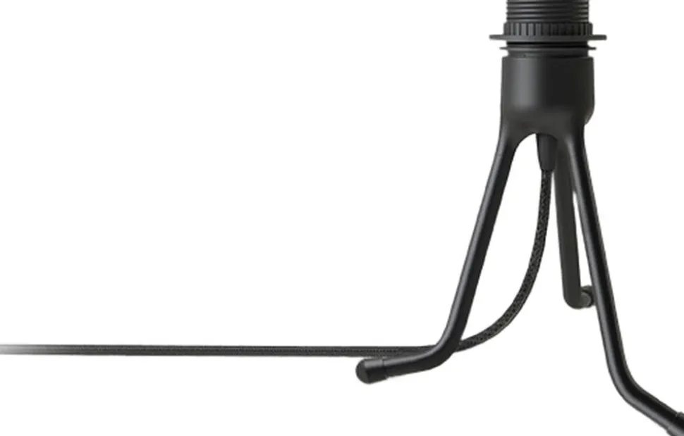 Tripod Base matt black H 18,6 cm