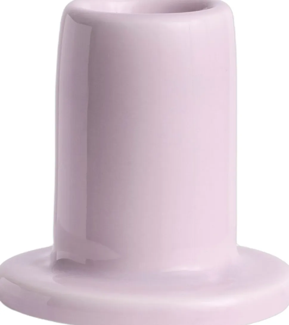 Tube Candleholder-Small-Pale pink