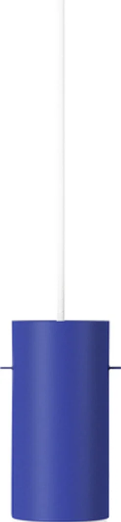 Tube Pendant, Deep Blue, Small
