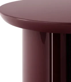 Tung Table JA3, Burgundy Red