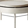 Turning Table, White Oak ø65 cm, Bl