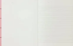 UMA Flat Lay Notebook - Large, Rose check