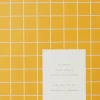 UMA Flat Lay Notebook - Small, Ochre check