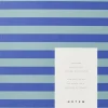 UMA Notebook, Flat-Lay - Medium, Blue Stripe