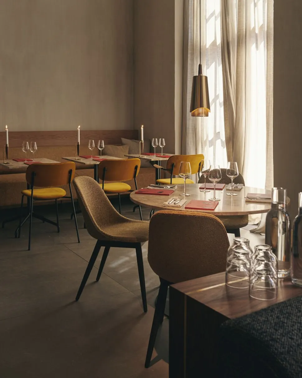 Umanoff, Pendant, Brass, Walnut