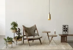 Umanoff, Pendant, Brass, Walnut