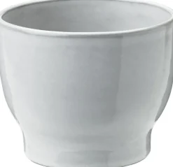 Urtepotteskjuler, hvid, Ø 12,5 cm